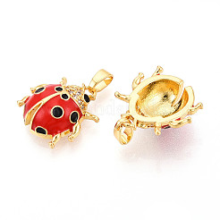 Латунные микро проложить кубического циркония подвески&nbsp;KK-N257-58G