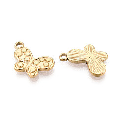 Подвески-бабочки из нержавеющей стали 304&nbsp;STAS-T069-33G