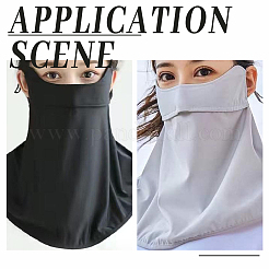 2 шт. двухцветная фибровая подвесная маска для ушей&nbsp;AJEW-DJ0006-37