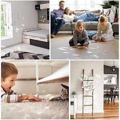 Стеклянные каплевидные/конусные/овальные/круглые подвесные украшения WG34775-01