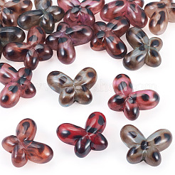 16pcs perles acryliques transparentes&nbsp;OACR-TADJ0001-14