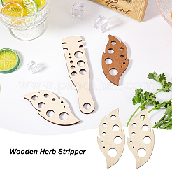 Необработанные деревянные подвески WOOD-WH0026-37B-01