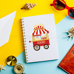 Мультяшная тележка для попкорна DIY-WH0309-1385