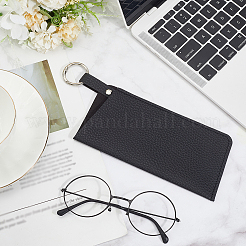 1 étui à lunettes en cuir PU&nbsp;AJEW-CN0004-98B-01