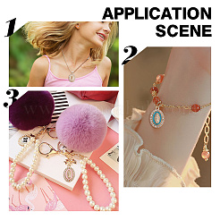 60шт 6 цвета подвески из сплава со стразами RB-AR0003-13