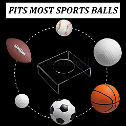 Telaio per display da calcio in acrilico&nbsp;ODIS-WH0001-35