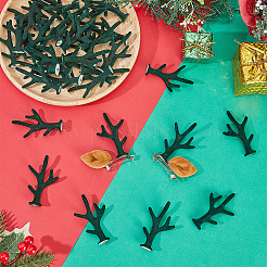 40шт. бархатная ветка снеговика из рогов оленя&nbsp;DOLL-GF0001-07