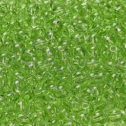 Perline di vetro di colori trasparenti&nbsp;SEED-C001-02A-09
