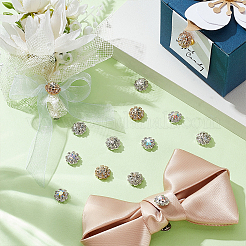 70 шт. 3 стиля кубического циркония с кабошонами из сплава&nbsp;DIY-GA0007-27