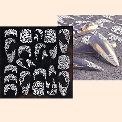 3 лист 3 стиля цветочные наклейки для ногтей из ПВХ&nbsp;MRMJ-LP0002-01