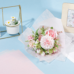 114 bouquet de fleurs en coton carré&nbsp;AJEW-SP0004-30A