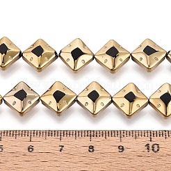 Стеклянные бусины с гальваническим покрытием &nbsp;EGLA-T021-24A