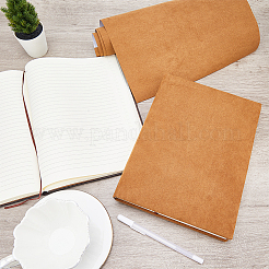 Copertine di libri in finta pelle scamosciata&nbsp;DIY-WH0349-138B