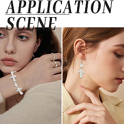 100 шт. пластиковые бусины KY-SC0002-18A