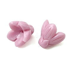 Perles sculptées en corail synthétique teint&nbsp;GG-CBA993E-03A-06