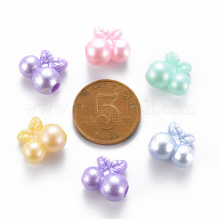 Непрозрачные акриловые бусины TACR-S154-42G