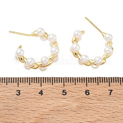 Pendientes de latón para mujer&nbsp;EJEW-A168-21G