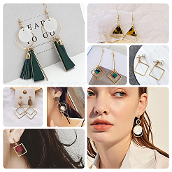 60шт 6 стильных латунных соединительных кольца&nbsp;KK-PH0002-37