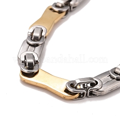 Collier à maillons en acier inoxydable 304 avec placage sous vide PVD&nbsp;STAS-E160-19GP