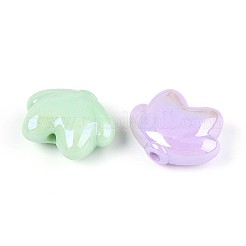 Непрозрачные акриловые бусины с УФ-покрытием&nbsp;OACR-T028-49