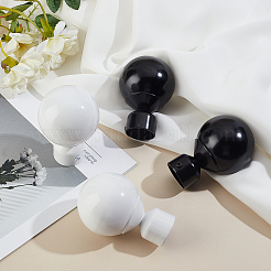 2 шт. железные круглые наконечники для карниза&nbsp;FIND-GF0002-96A