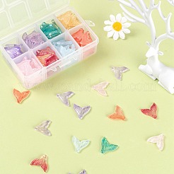 120 шт. Прозрачные стеклянные подвески&nbsp;GLAA-LS0001-01