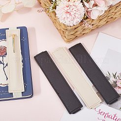 4 porte-stylo en similicuir 2 couleurs&nbsp;ABAG-CP0001-14A
