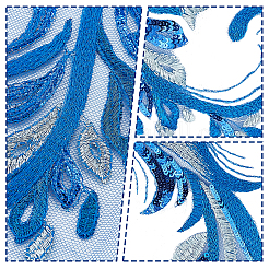 Polyester computergesteuertes Sticktuch Aufbügeln/Aufnähen&nbsp;DIY-WH0683-75A