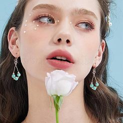 40 шт. 4-х цветная фурнитура для сережек из нержавеющей стали 304 STAS-UN0029-67