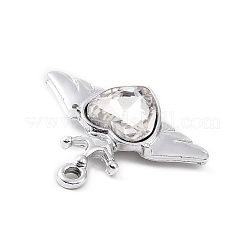 Подвески из сплава и страза ALRI-C008-48P-01