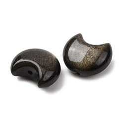 Natürliche goldene Glanz Obsidian Perlen&nbsp;G-Z156-A05