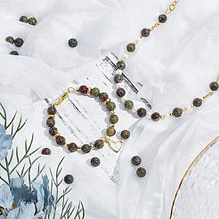 Натуральный дракон нити яшма кровь шарик&nbsp;G-AR0001-56