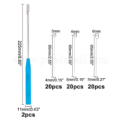 2 шт. хромированная прививочная палочка TOOL-OC0001-47