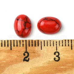 Синтетических бирюзовый кабошон&nbsp;G-A094-01B-43