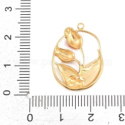304 Edelstahl-Emaille-Anhänger&nbsp;STAS-G388-02G-02
