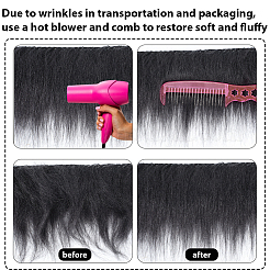 1 шт. искусственная шерстяная ткань для Рождества&nbsp;AJEW-GF0011-13E