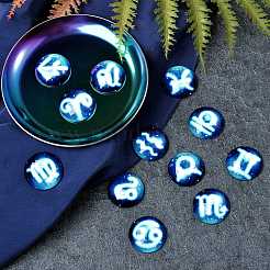 3set 3 стиля стеклянных кабошонов GGLA-SZ0001-21