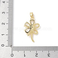 Латунные микро проложить кубического циркония подвески KK-K403-03B-01