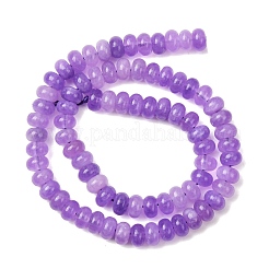 Chapelets de perles de jade blanche naturelle&nbsp;G-E507-01-11