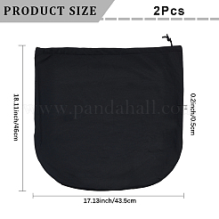 Прямоугольные пылезащитные сумки из полиэстеровой вельветовой ткани с завязками для шлемов&nbsp;ABAG-WH20023-002B