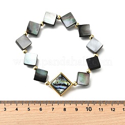 Браслеты из ракушек-абалонов&nbsp;BJEW-D315-03G