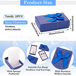 Картонные коробки ювелирных изделий CON-TAC0001-14D