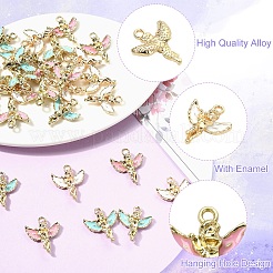 15pcs 3 pendentifs en alliage de couleurs&nbsp;ENAM-YW0004-78A