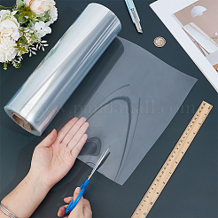 30mの透明ペットシートロール  DIYクラフト用品  透明  300x0.15mm&nbsp;DIY-WH0622-655A