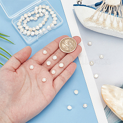 1 нить бусин из натурального культивированного пресноводного жемчуга&nbsp;PEAR-PH0001-17