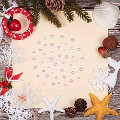 Акрил имитация жемчуга кабошоны PH-OACR-G008-01