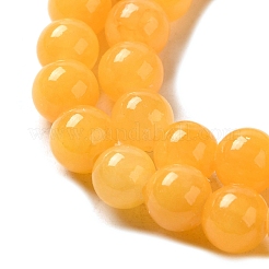 Abalorios de jade natural de mashan hebras&nbsp;X-DJAD-6D-07