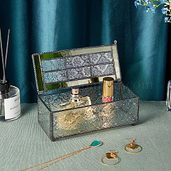 Оловянная шкатулка OBOX-WH0007-09