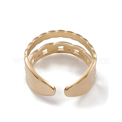 Ионное покрытие (ip) манжетные кольца из нержавеющей стали 304 RJEW-G285-82G