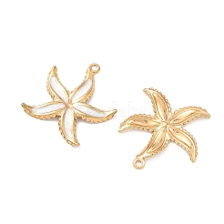 304 Edelstahl-Emaille-Anhänger&nbsp;STAS-Q119-10B-G